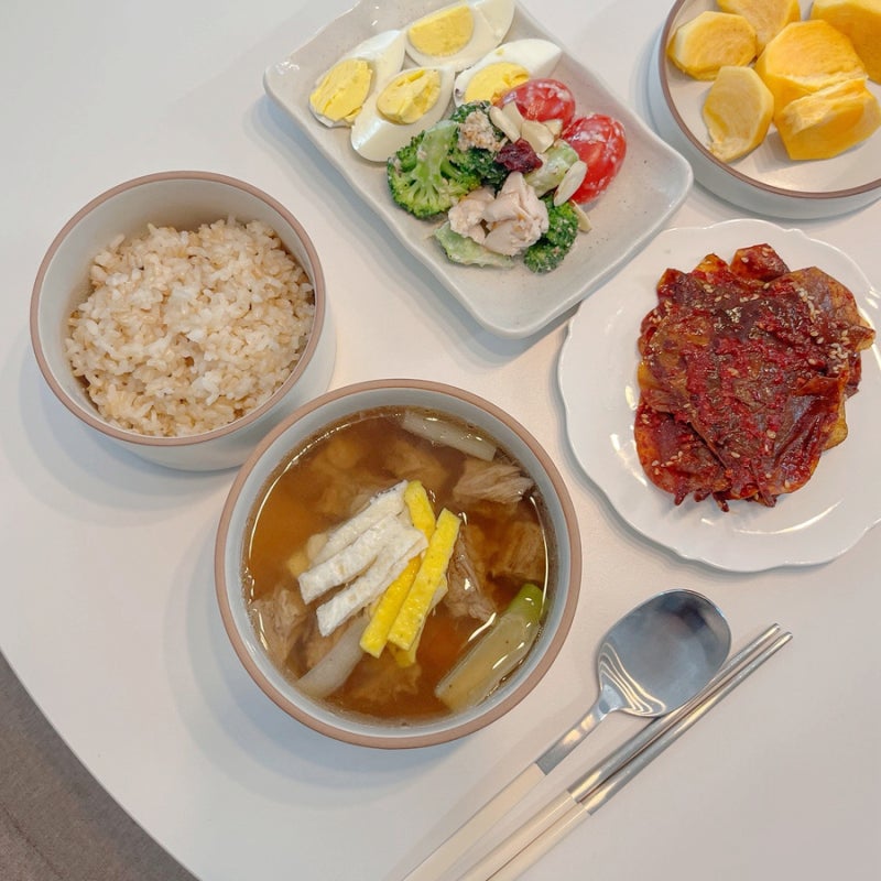 코스트코 갈비살로 만든 순살갈비탕 집밥일기