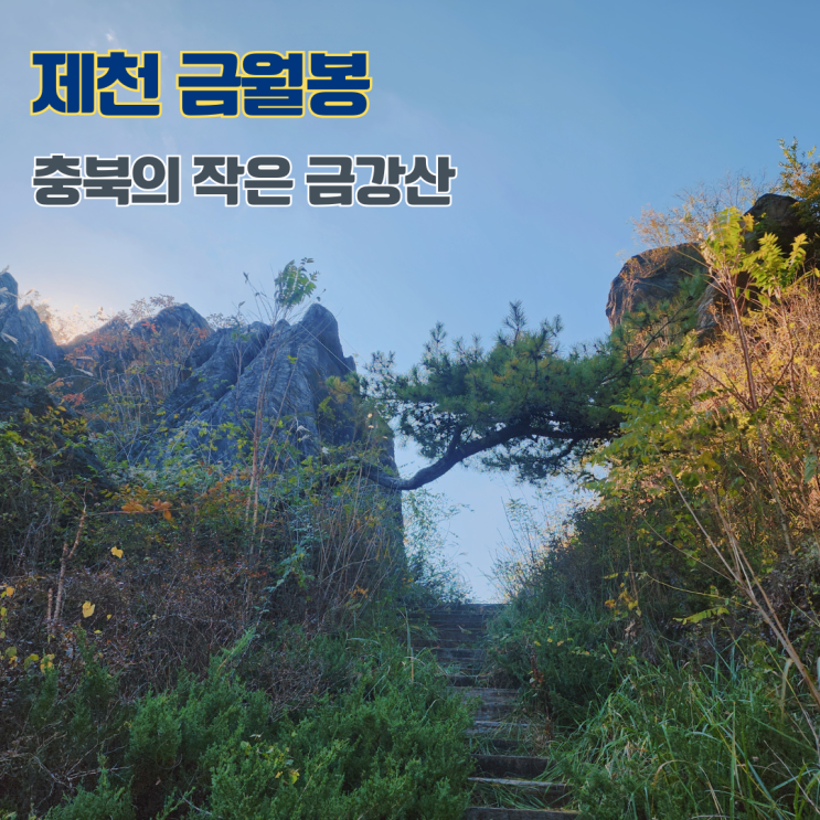  제천 금월봉 충북의 작은 금강산이라 불렸던 곳