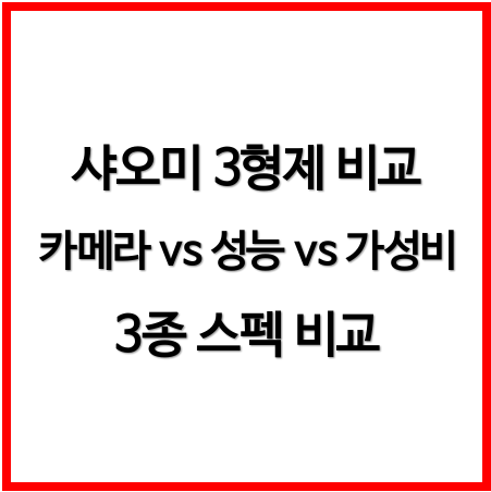 샤오미 14T vs 포코 F7 Pro vs 홍미 노트 14 Pro+ (3종 비교)