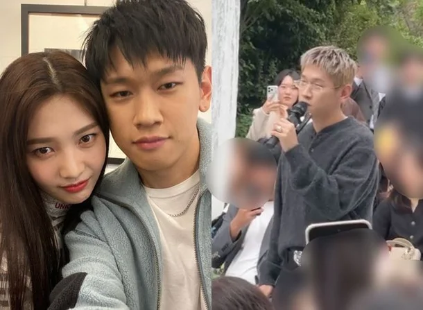 조이♥크러쉬, 결별설 무색한 진짜 사랑 "여동생 결혼식서 축가까지"