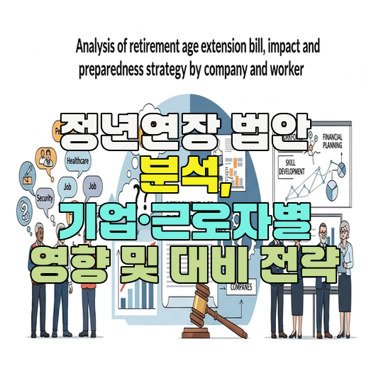  정년연장 법안 분석, 기업·근로자별 영향 및 대비 전략