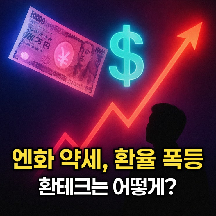 <b>엔화 약세</b>, <b>환율</b> 폭등… 환테크 어떻게 해야 할까