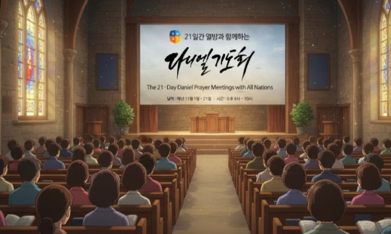 다니엘 기도회 2025홈페이지 강사 일정 안내