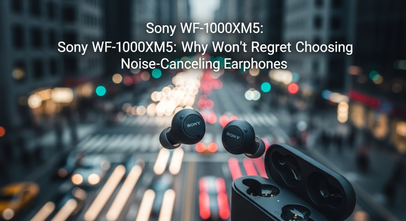 소니 WF-1000XM5, 노이즈캔슬링 이어폰 선택 후회없는 이유