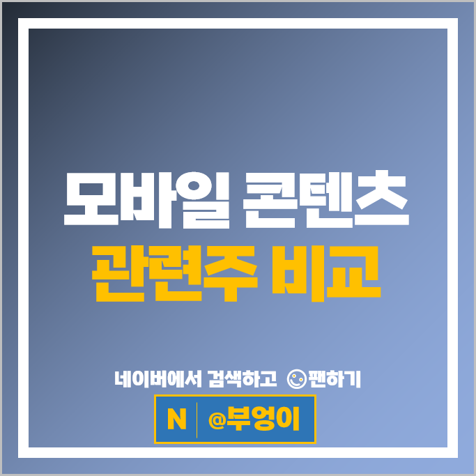 콘텐츠 관련주 자이언트스텝 주식 컴투스 주가