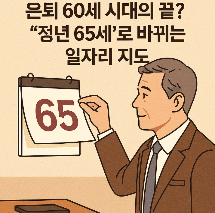  정년 연장 65세, 고령자 소득공백 메울까 vs 청년 일자리 줄일까