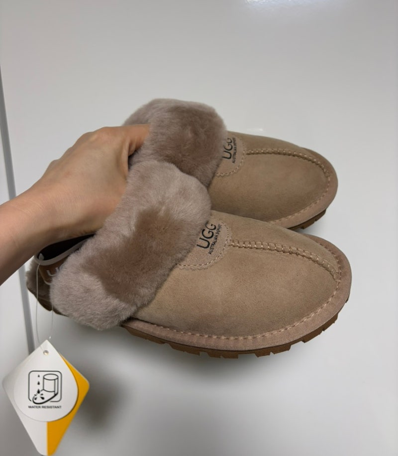 호주 어그 UGG 오즈웨어 밴딩 어그 슬리퍼 브론즈 색상 245 사이즈 팁 리뷰