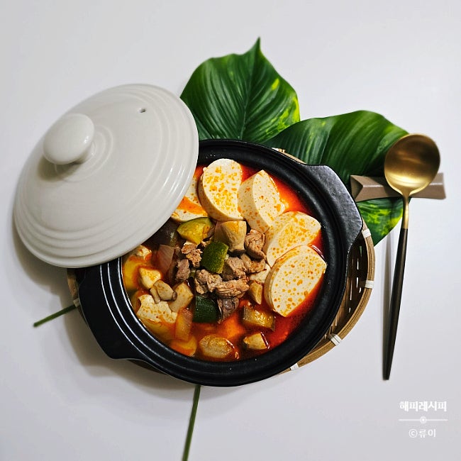 순두부찌개 끓이는 법 백종원 만능 양념 레시피 재료