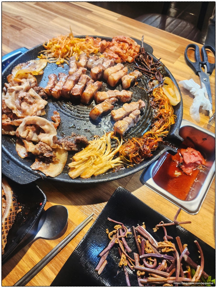  경산 영남대 맛집 삼풍 솥뚜껑 냉삼 – 고기 냄새에 하루 피로도 사르르 녹아요
