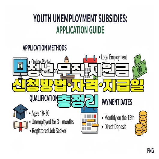  청년 무직 지원금 신청방법·자격·지급일 총정리