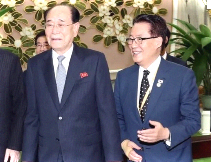 북한 <b>김영남 사망</b> 소식에 정동영의 애도와 박지원의 조문 의사... 