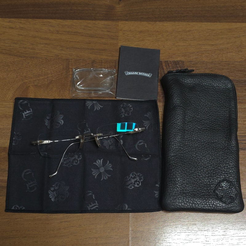 Chrome Hearts SOFFFFFFFFERS 2 SS/GP 크롬하츠 소퍼스 2 샤이니 실버/골드 플레이트 무테 안경 후기