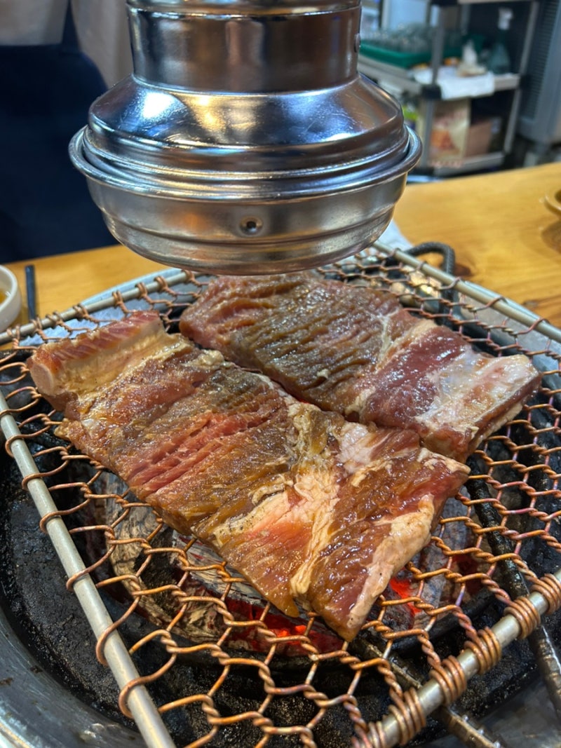 [광명맛집]광명사거리역 돼지갈비맛집 홍천화로구이