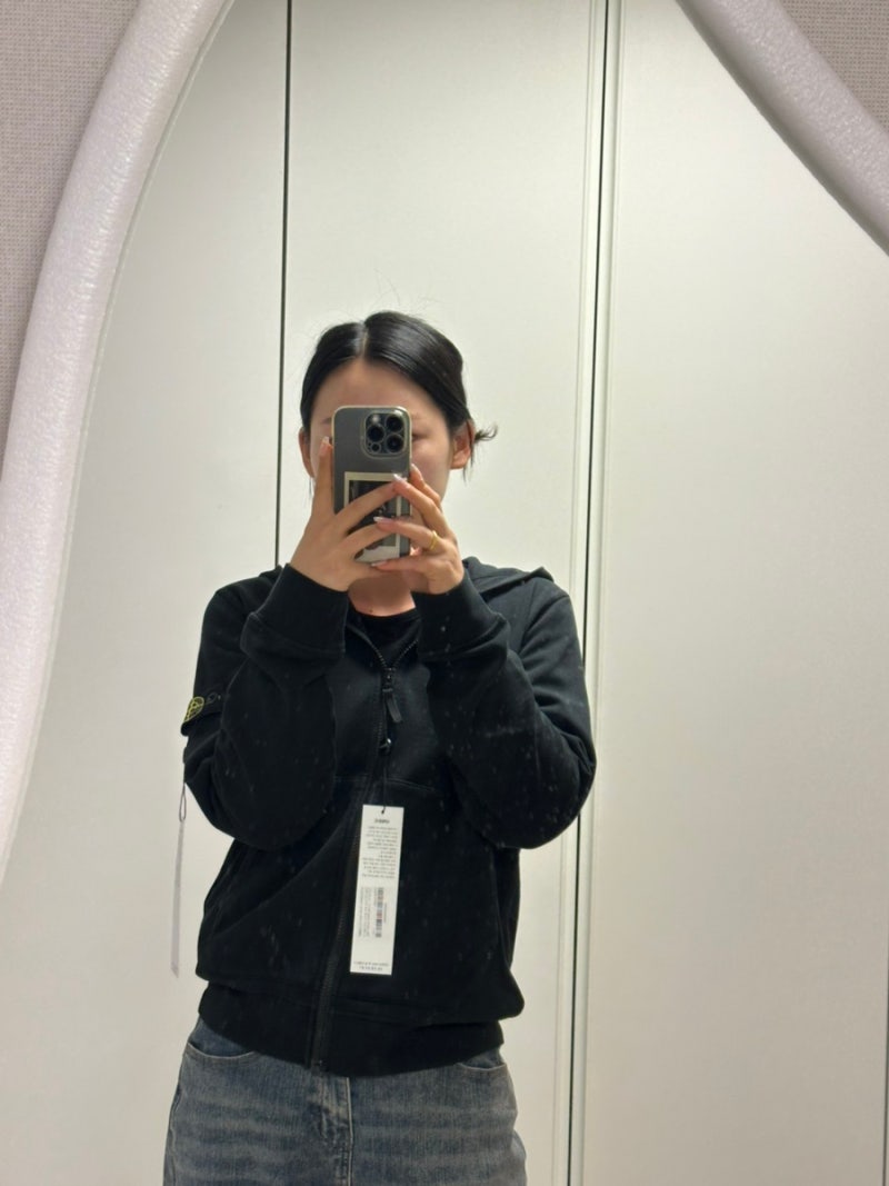스톤 25SS 스톤아일랜드 키즈 와펜 후드 집업 가디건 키즈 집업 12y 14y