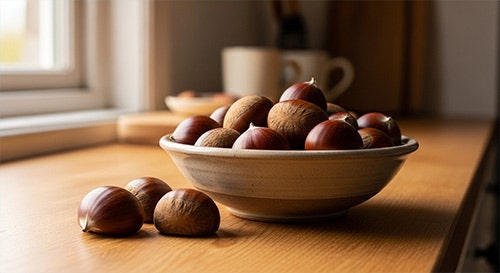  찐밤 생밤효능과 칼로리, 똑똑하게 알고 드세요