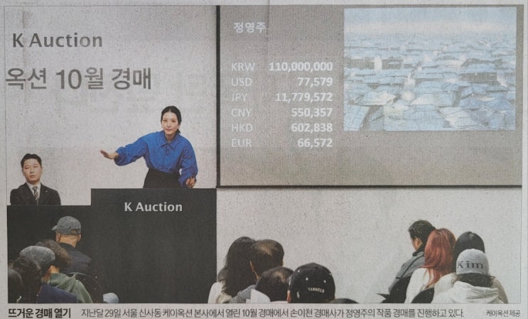 고가작품 위주 미술시장 경매 | 주담대 대출금리 상승 | 쇼핑몰... 