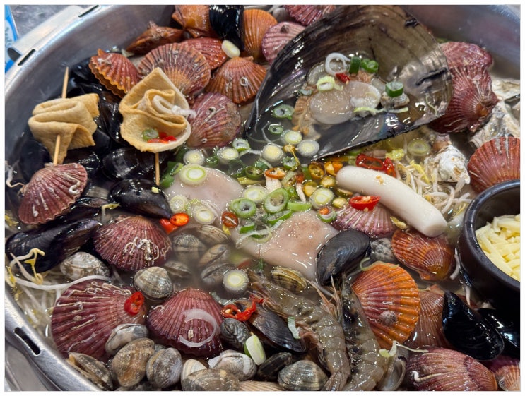  제가 선정한 경북도청맛집은 갯벌의조개 경북도청점