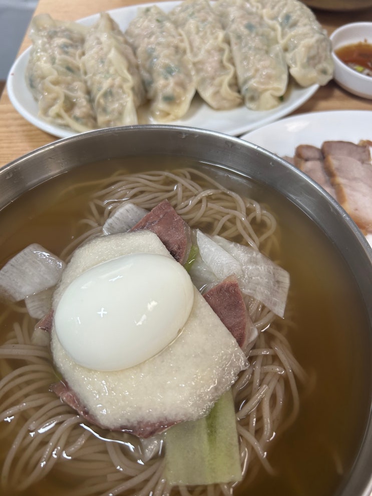  경동시장 노포 평양냉면 맛집 추천 <경동시장 평양냉면>