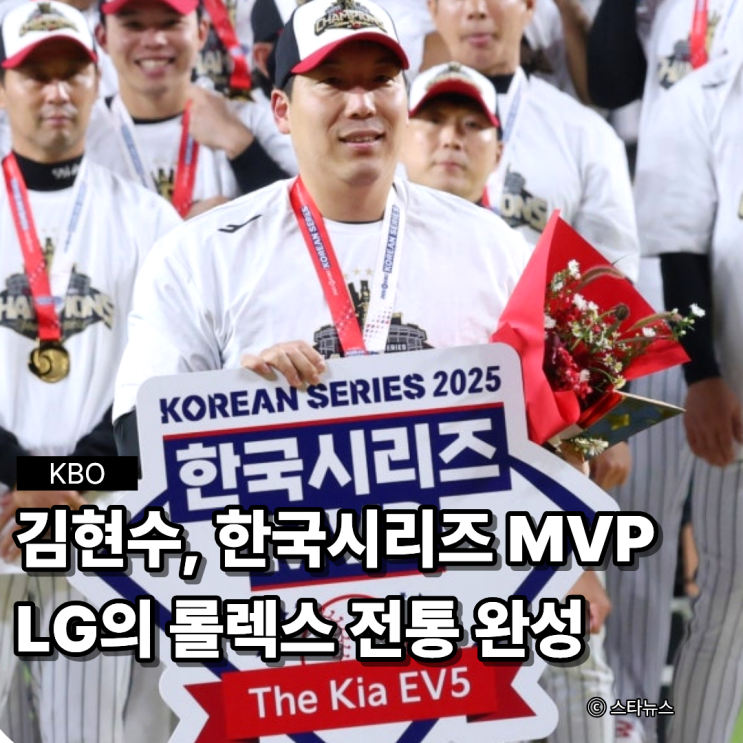 <b>김현수</b> 한국시리즈 MVP, <b>롤렉스</b> 받는다? LG의 전통, 이제... 