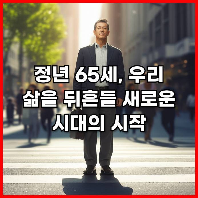 정년연장 65세 도입, 한국 사회 변화의 신호탄