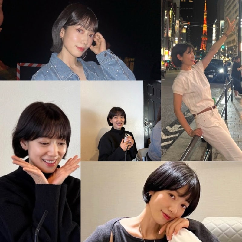 애엄마 맞아? 박신혜단발 단발병유발자 짧은단발 스타일링은 박신혜처럼!