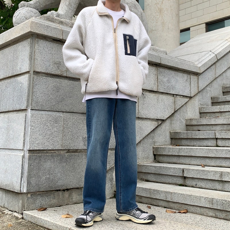 남자 양털 후리스 집업 자켓 오버핏 사이즈 6년째 착용하는 아이템
