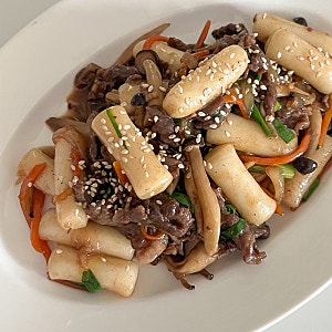 궁중떡볶이 레시피 어린이 간장 불고기 떡볶이 만들기