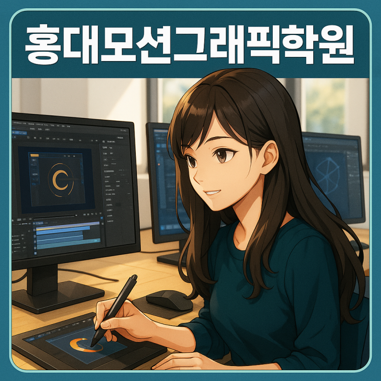  홍대모션그래픽학원｜영상과 디자인을 움직임으로 완성하는 실무형 교육