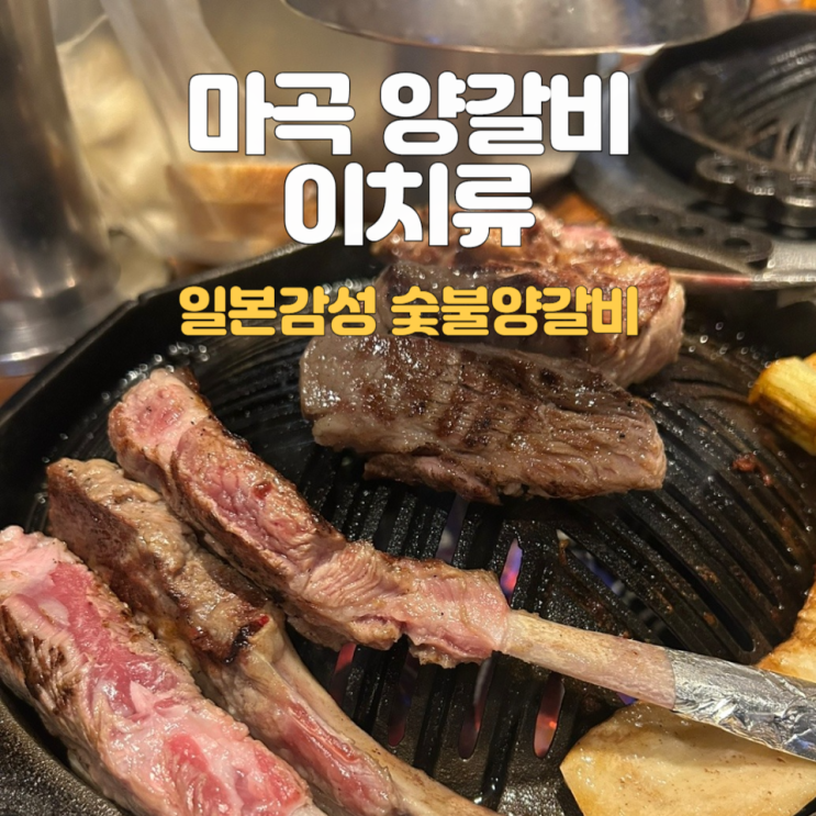 마곡 이치류_입문자도 반한 맛, 미슐랭 양갈비 맛집