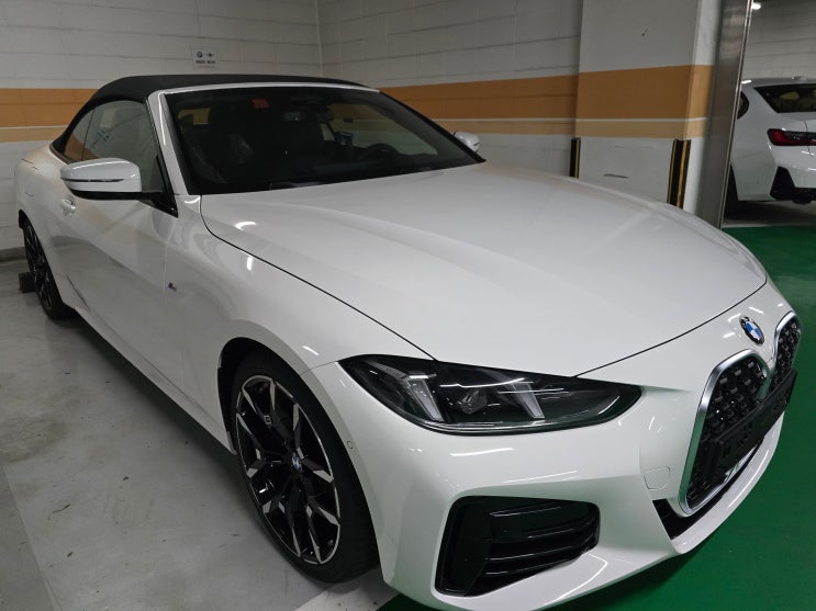  2025 BMW 420i 컨버터블 신차 검수는 전문 업체에서 해야 합니다.
