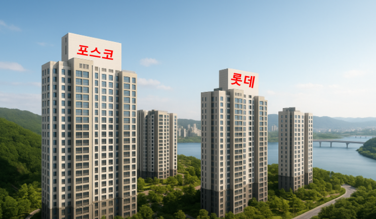  금호21구역 포스코 vs 롯데  과연 승자는?? -매물현황p8억대