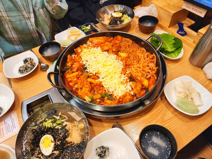  다산 닭갈비 유정춘천닭갈비막국수 남양주 맛집!
