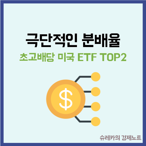  극단적으로 분배를 많이 하는 미국 초고배당주 TOP2