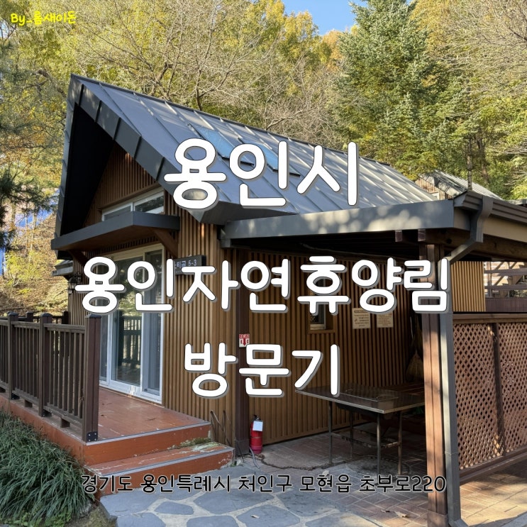  용인 용인자연휴양림 느티골 5-3 방문기