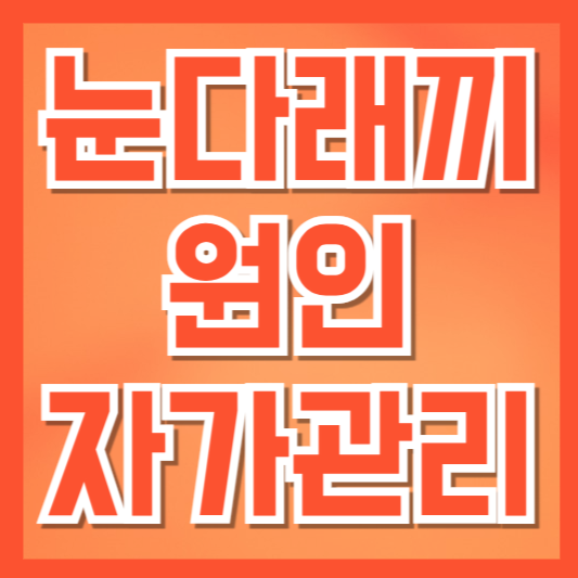  눈 다래끼 원인부터 치료·예방까지 총정리 (자가관리·약 사용법 포함)