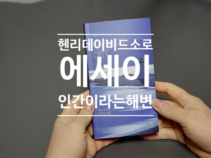  106. 사색하기 좋은 에세이 헨리데이비드소로 인간이라는 해변