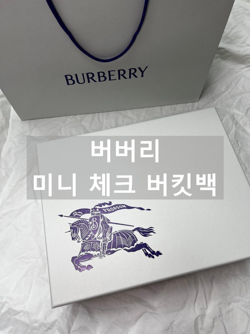 버버리 미니 버킷백 1년 사용 솔직 후기|백만원대 명품백 추천