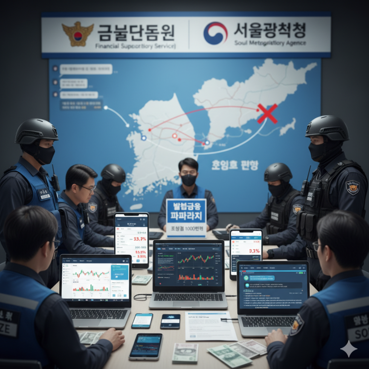 <b>캄보디아</b> 거점 190억 규모 주식 리딩방 <b>사기 조직 검거</b> 주요... 
