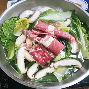 샤브샤브용 소고기 부위 샤브샤브 재료 소스 추천