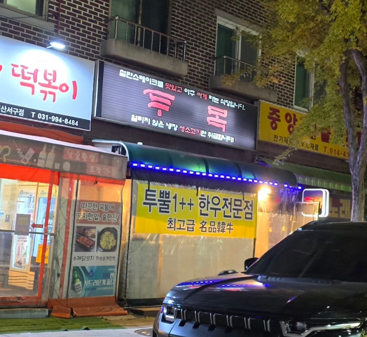  일산 최고급 명품한우 두목~ (국내산 투뿔 한우전문점)
