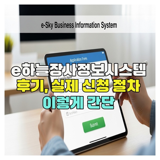  e하늘장사정보시스템 후기, 실제 신청 절차 이렇게 간단