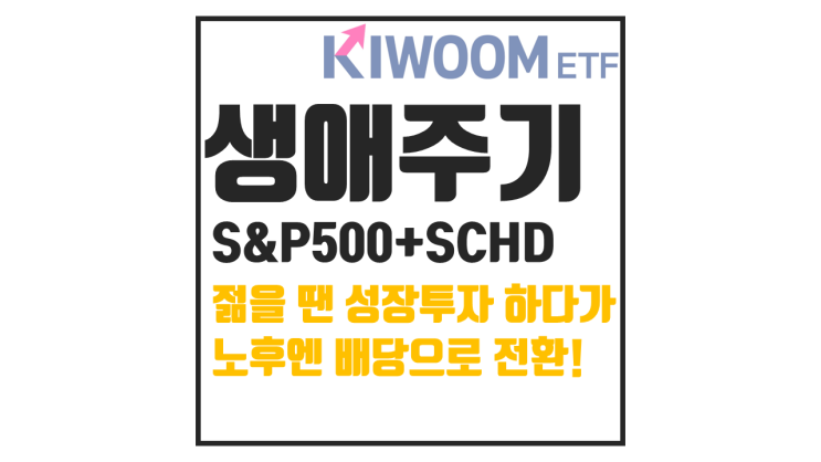  KIWOOM 미국S&P500&배당다우존스, 1가지 ETF로 준비하는 노후