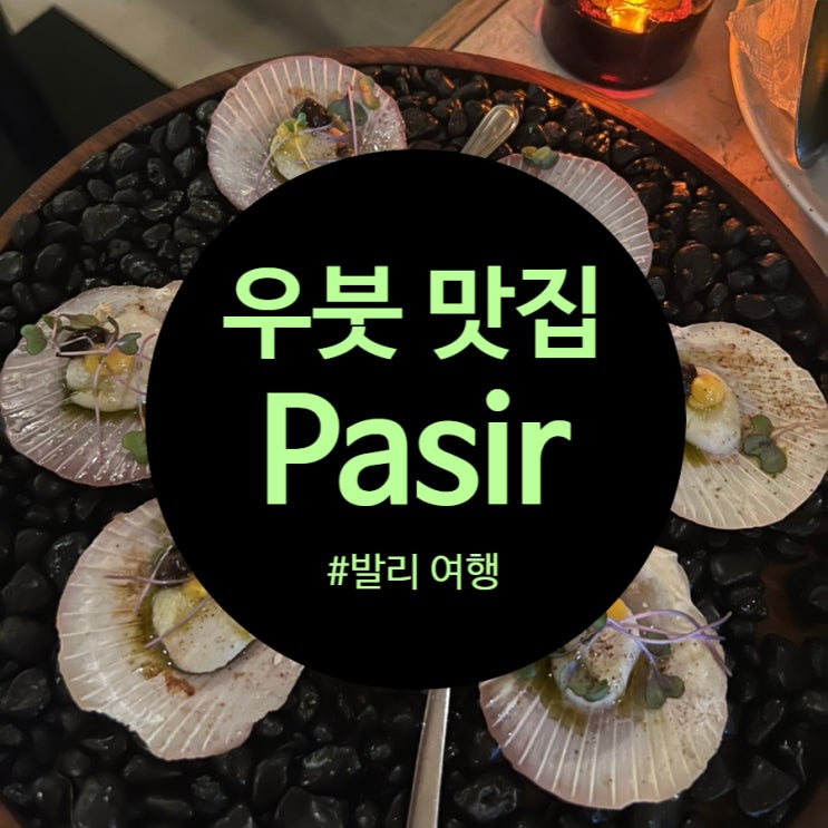  발리 여행 : 우붓 맛집 Pasir 후기
