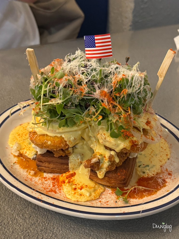  경안동맛집 새미 주차 내돈내산 새로웠던 미국식 브런치