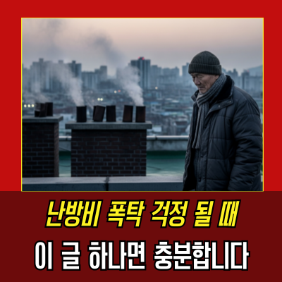  난방비는 기회다: 지원받는 자와 포기하는 자의 차이