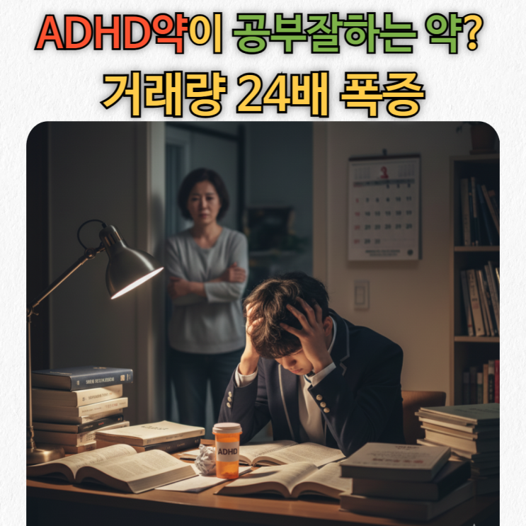  “공부 잘하는 약”?ADHD 약이 공부 비법이 된 사회 24배 거래 폭증