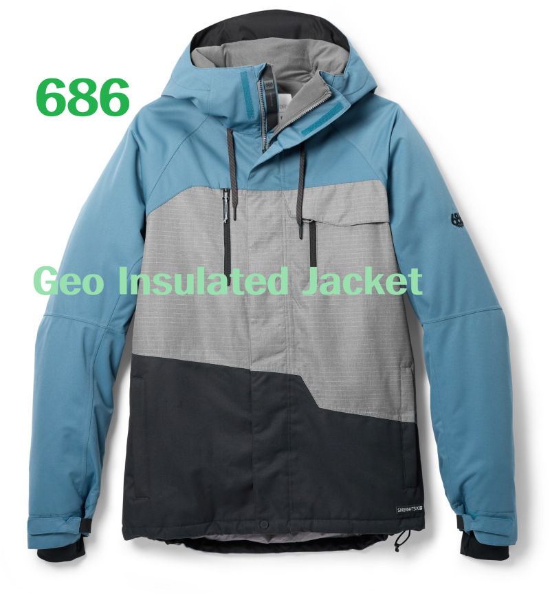 686 지오 스키복 보드복 단열 자켓 - 50% 최저가!