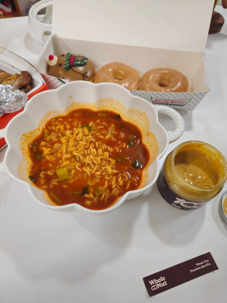  백종원 레시피 땅빠면, 땅콩버터 라면 끓이는 방법