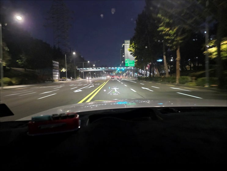  클레버 HUD 헤드업디스플레이 CHD1 싼타페 MX5 하이브리드 사용 후기