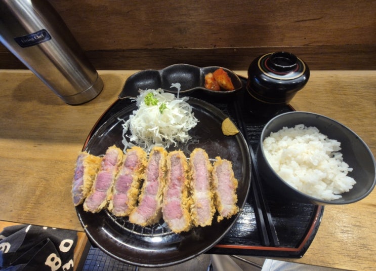  강서구 까치산 일식 돈카츠 맛집 훈타(勳楕) 버크셔 카타로스 정식 후기